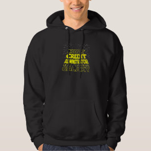 Credit Administrator Cool Galaxy Job Hoodie