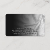 Credit Card | Elegant Fabric Gradient Visitenkarte (Rückseite)
