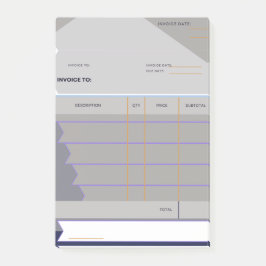 Credit Note Invoice Post It Note Art Booklet Post-it Klebezettel