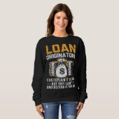 Credit Officer Job Profession Debt Loan Officer  4 Sweatshirt (Vorne ganz)