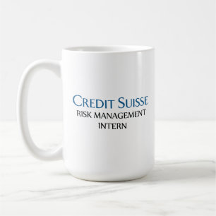 Credit Suisse Risk Management Intern Kaffeetasse