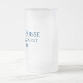 Credit Suisse Risk Management Intern Mattglas Bierglas (Mittel)