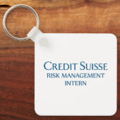 Credit Suisse Risk Management Intern Schlüsselanhänger (Vorderseite)