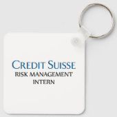 Credit Suisse Risk Management Intern Schlüsselanhänger (Rückseite)