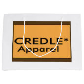 Credle große glatte Geschenk-Tasche Geschenktüte (Vorderseite)