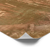 Cree Prophy Native Amerikanische Ureinwohner Paar Poster (Ecke)