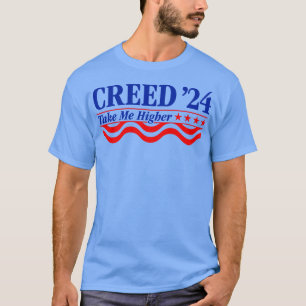 Creed 24 Take Me Higher Funny Creed 2024 Baseball T-Shirt