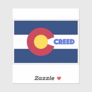 Creed Colorado Aufkleber