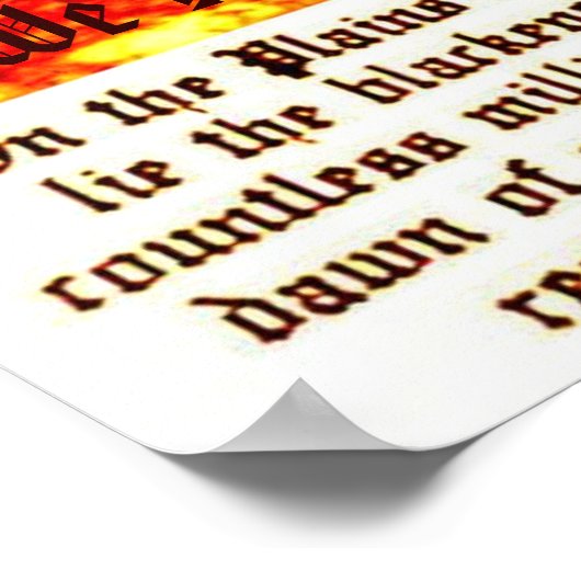 Creed of the BOLO Commandos ! Poster (Ecke)