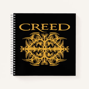 Creed Rock Band Notizblock