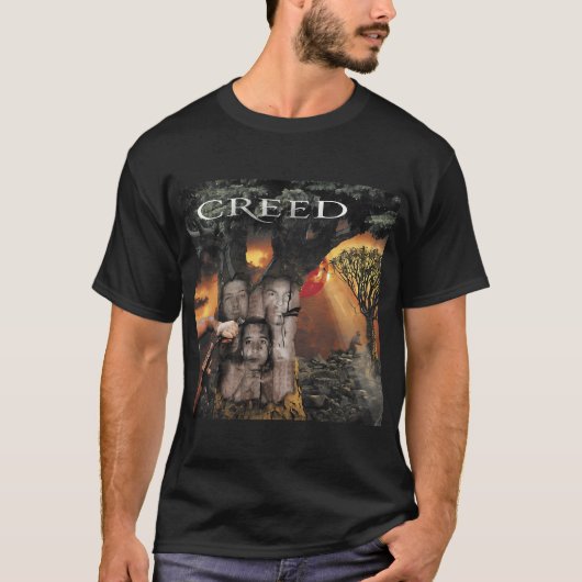 Creed verwittert T-Shirt (Vorderseite)