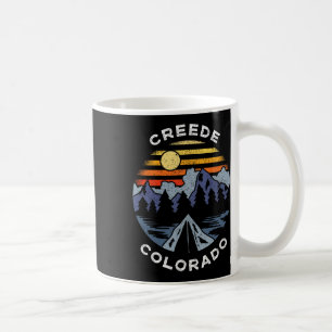 Creede Colorado Berge Urlaub Camping Souveni Kaffeetasse