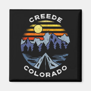 Creede Colorado Gebirgsurlaub Camping Souvenir Magnet
