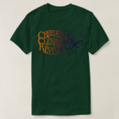 Creedence Clearwater Revival Retro Artwork T-Shirt (Design vorne)