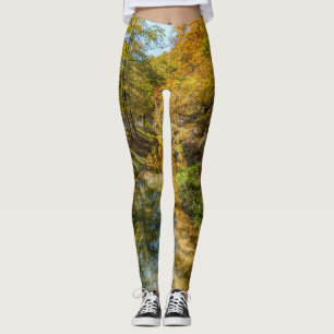 Creek Autumn Reflections Vertikal Leggings