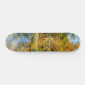 Creek Autumn Reflections Vertikal Skateboard (Horizontal)