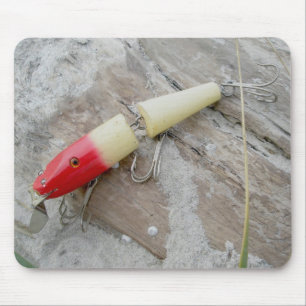 Creek Chub Jointed Pikie Redhead Lure Mousepad