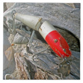 Creek Chub Jointed Pikie Redhead Lure - Richtig Fliese (Vorderseite)