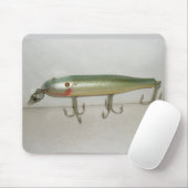 Creek Chub Swimmer Vintag Lure Mousepad (Mit Mouse)