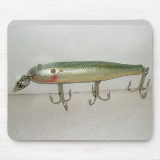 Creek Chub Swimmer Vintag Lure Mousepad (Vorne)