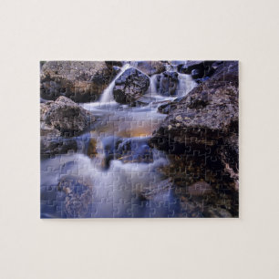 Creek Falls near Steamboat Springs Colorado Puzzle