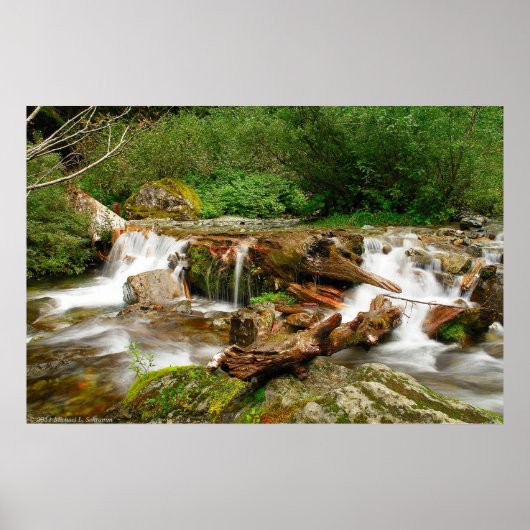 Creek Falls Upper Perry Poster (Vorne)