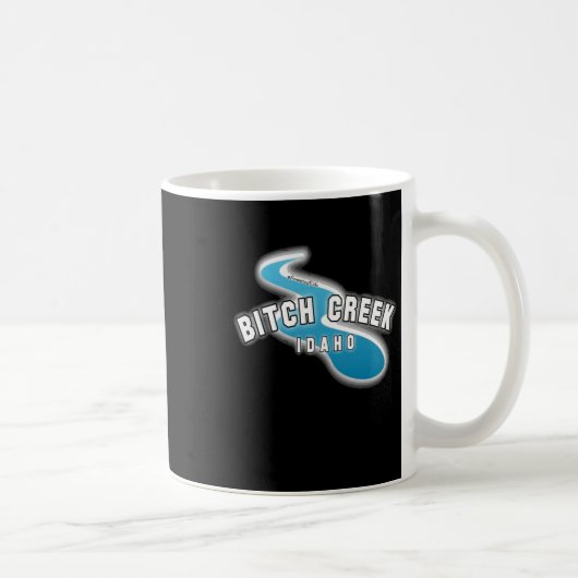 Creek - Idaho Sticker Kaffeetasse (Rechts)