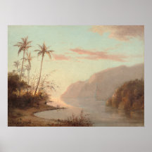 Creek in St. Thomas - Camille Pissarro Kunst, Dich