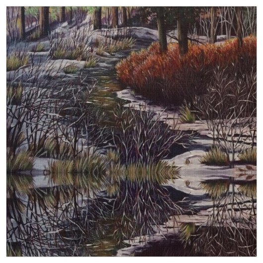 Creek Life Fabric Stoff (Muster)