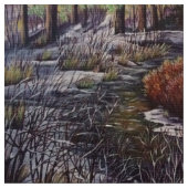 Creek Life Fabric Stoff (Nahaufnahme)