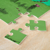 Creek mit Baumpuzzle Puzzle (Seite)