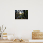 Creek mit Bridge Poster (Küche)