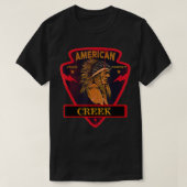 Creek Native Amerikanische Ureinwohner Prix Respec T-Shirt (Design vorne)