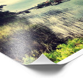 Creek on Tybee Fotodruck (Ecke)