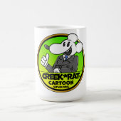 Creek Rat | Creekrat Cartoon Studios Kaffeetasse (Mittel)