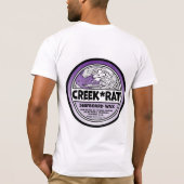 Creek Rat | Creekrat Cartoon Studios T-Shirt (Rückseite)