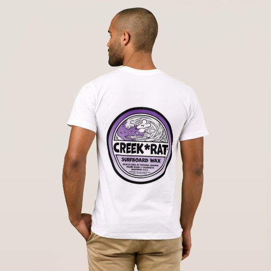 Creek Rat | Creekrat Cartoon Studios T-Shirt (Schwarz voll)