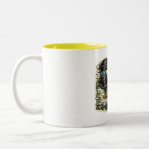 Creek Rat   CreekRat Co.  Vintage Boot Cartoons Zweifarbige Tasse