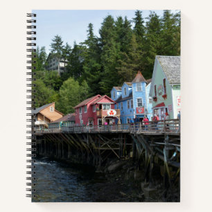 Creek Street in Ketchikan Notizblock