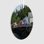 Creek Street in Ketchikan Ornament (Vorderseite)