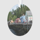Creek Street in Ketchikan Ornament (Vorderseite)