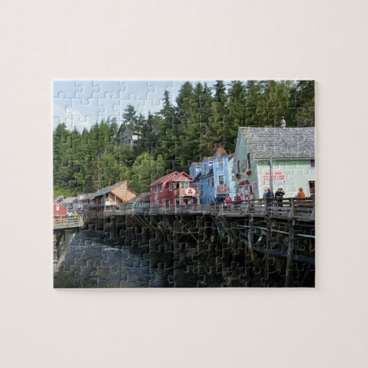 Creek Street in Ketchikan Puzzle (Horizontal)