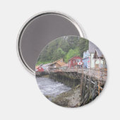 Creek Street Ketchikan, Alaska Magnet (Vorderseite/Rückseite)