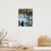 Creek Waterscape Reflections Foto Poster (Küche)