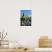Creek Waterscape Reflections Poster (Küche)