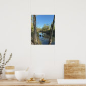 Creek Waterscape Reflections Poster (Küche)