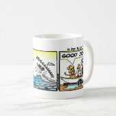 Creekrat Cartoon Comic Strip Fliver Boat Tasse (VorderseiteRechts)