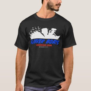 Creekrat Cartoon Fliver Flivver Bootlogos T-Shirt