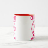 Creekrat Cartoon Studios Creek Rat Art Zweifarbige Tasse (Mittel)