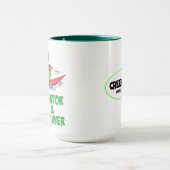 Creekrat Cartoon Studios Creek Rat Fliver Flivver Tasse (Zentrum)